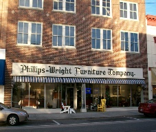 Phillips Wright, furniture, washington nc, greenville nc, bath nc, belhaven nc, morehead city, williamston, plymouth nc